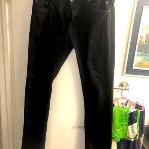 Divided by H&M Vintage Pleated Distressed Skinny Jeans